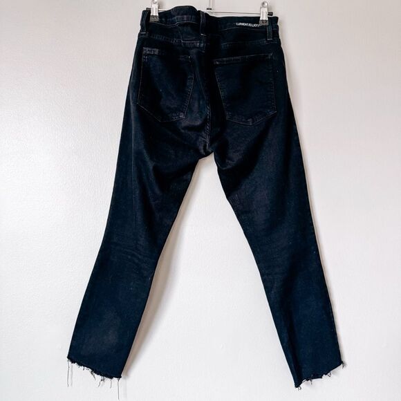 Current/Elliott The Ankle Skinny Black Size 30 - Picture 4 of 8